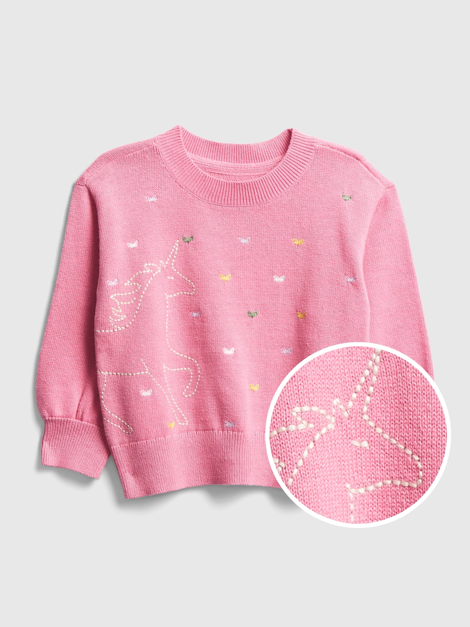 gap baby unicorn sweater