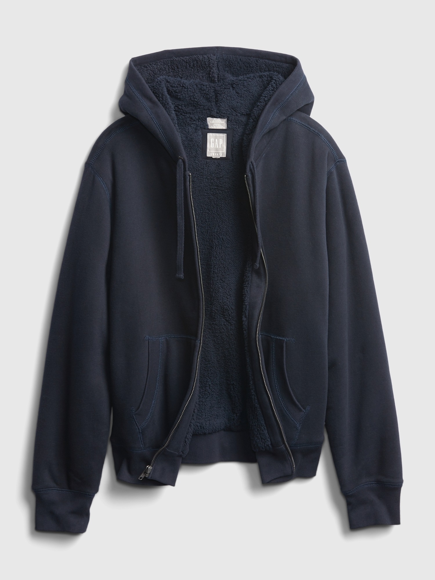 soft sherpa hoodie