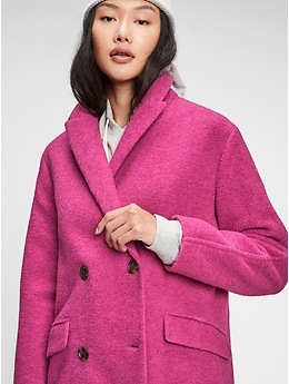 Double-Breasted Wool Coat | Gap