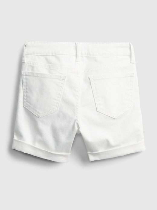 Image number 3 showing, Kids Denim Midi Shorts with Gap Shield