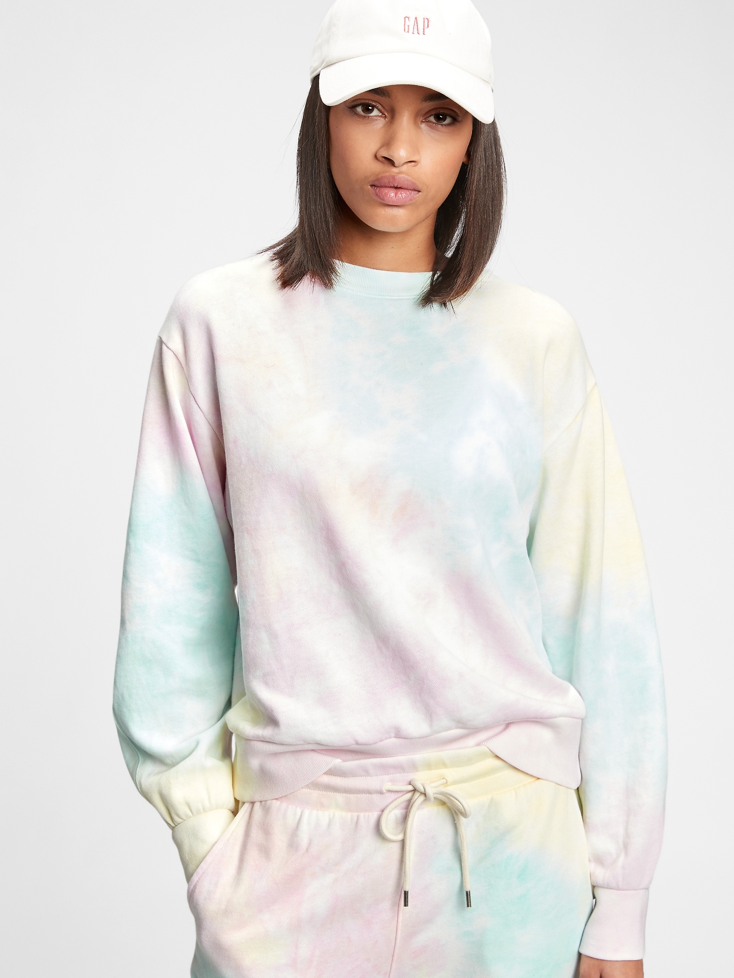 Gap tie dye sweatshirt on sale