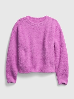 fuzzy sweater for kids