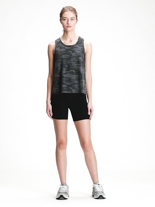 GapFit Breathe Wrap-Back Tank Top