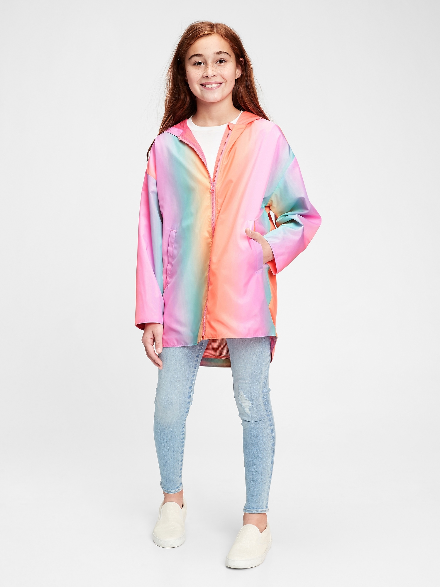 Gap best sale rainbow jacket