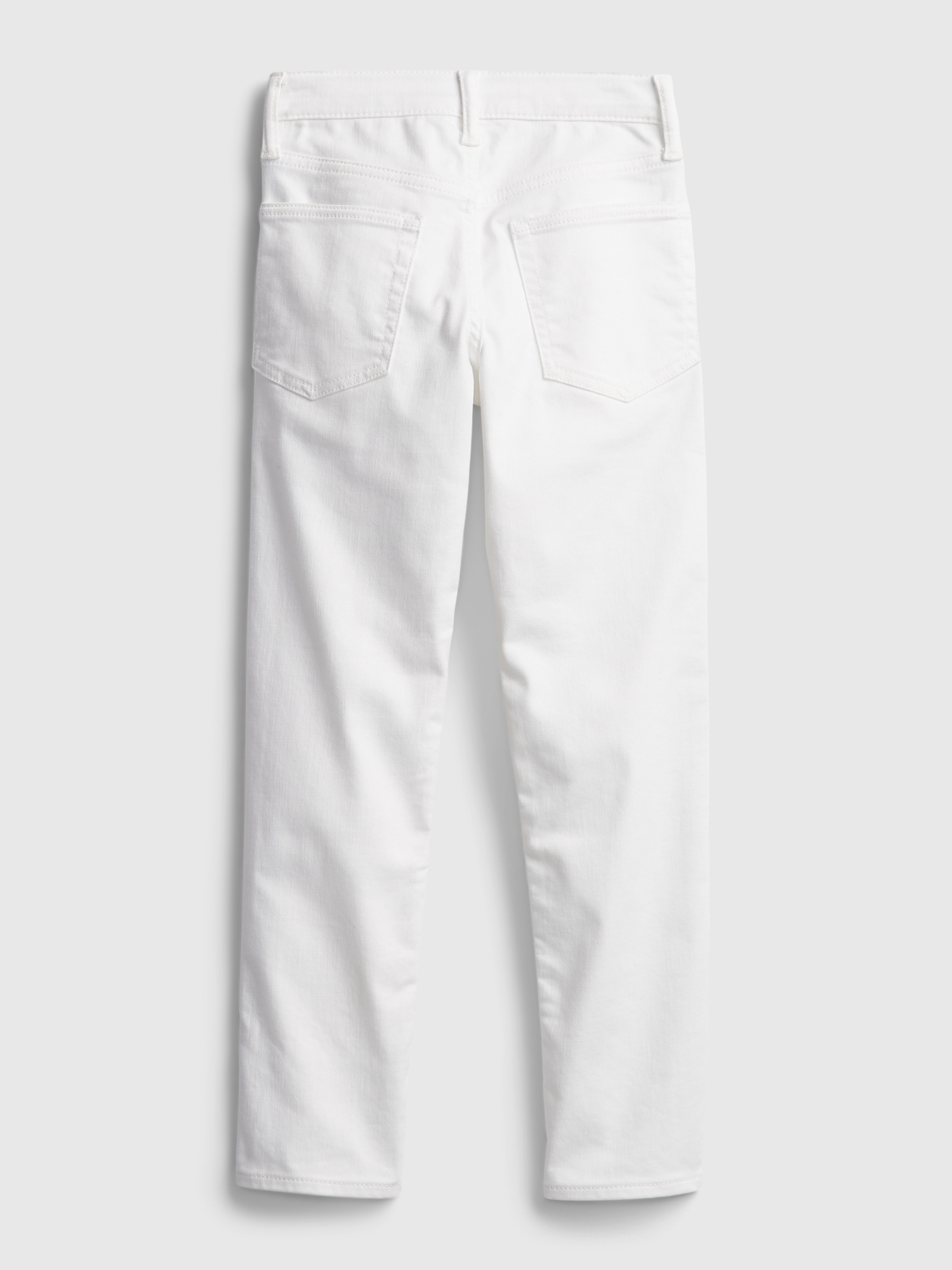 Buy Girls White Slim Fit Jeans Online - 733798