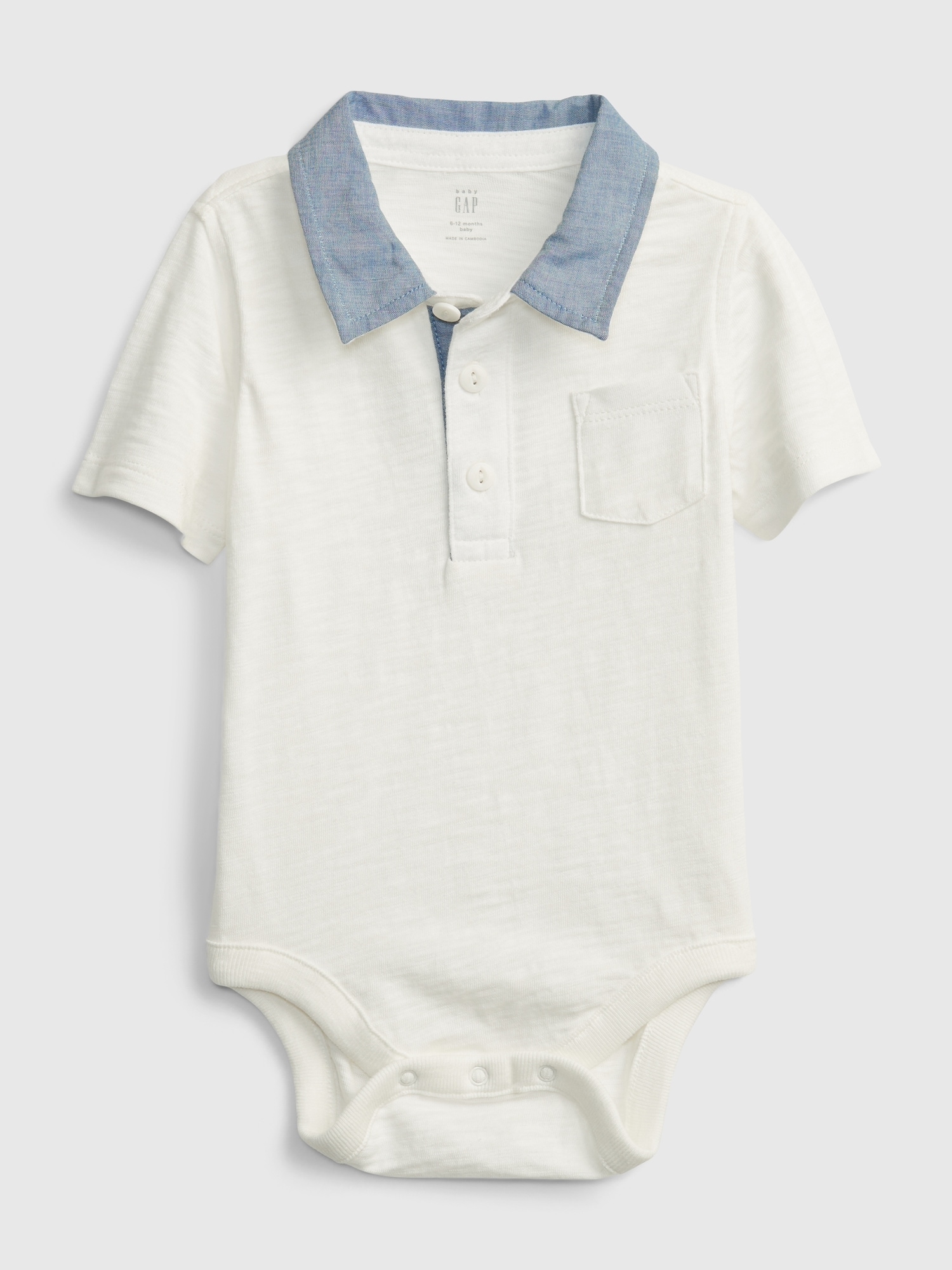 Newborn hotsell polo bodysuit