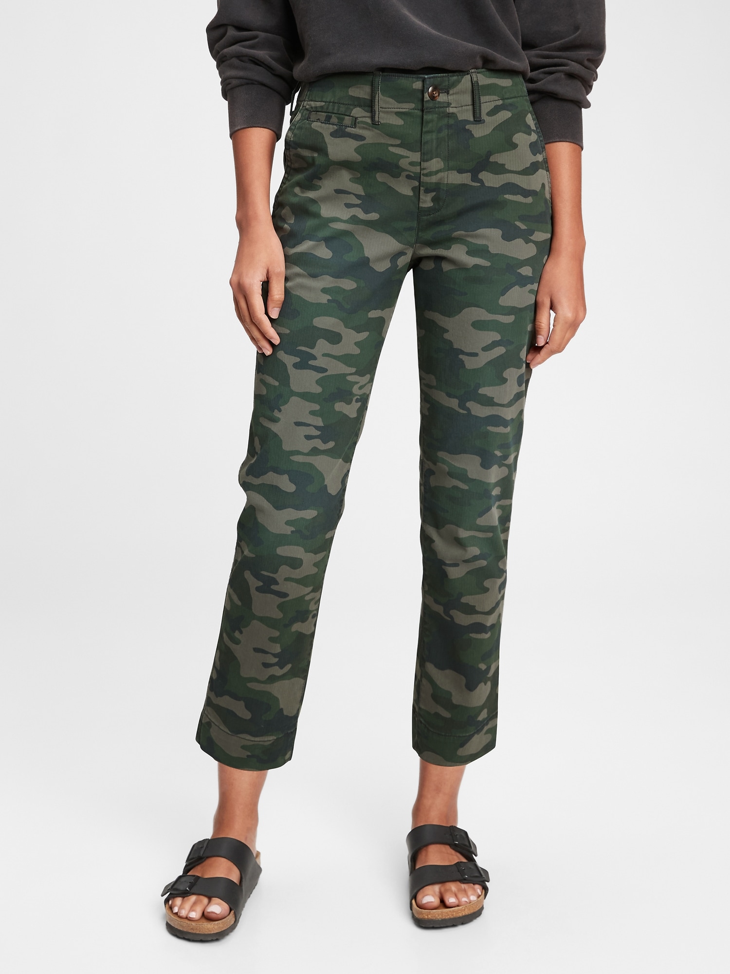 camo gap pants