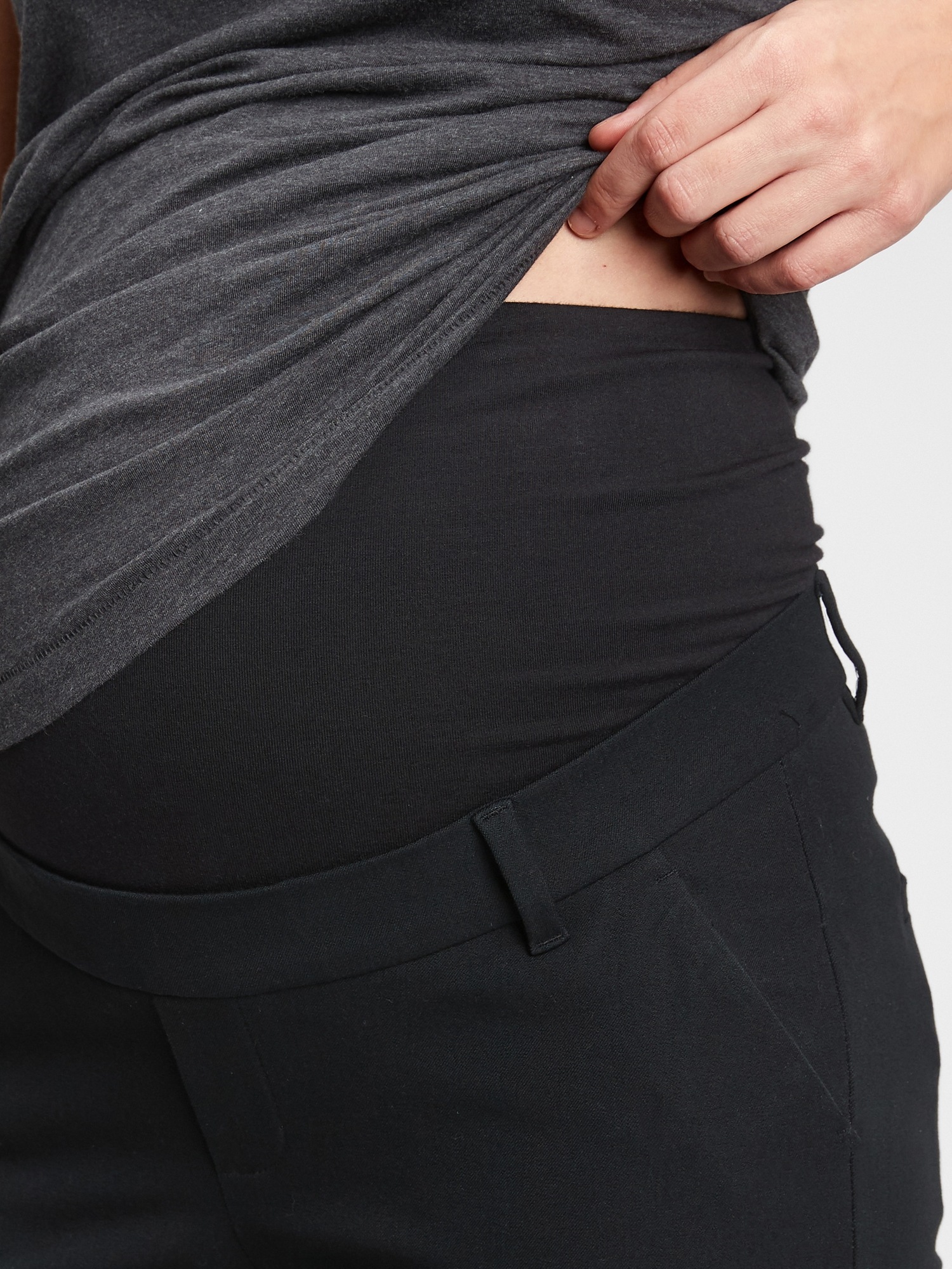 Gap Maternity Hip Slung Fit Stretch Pants