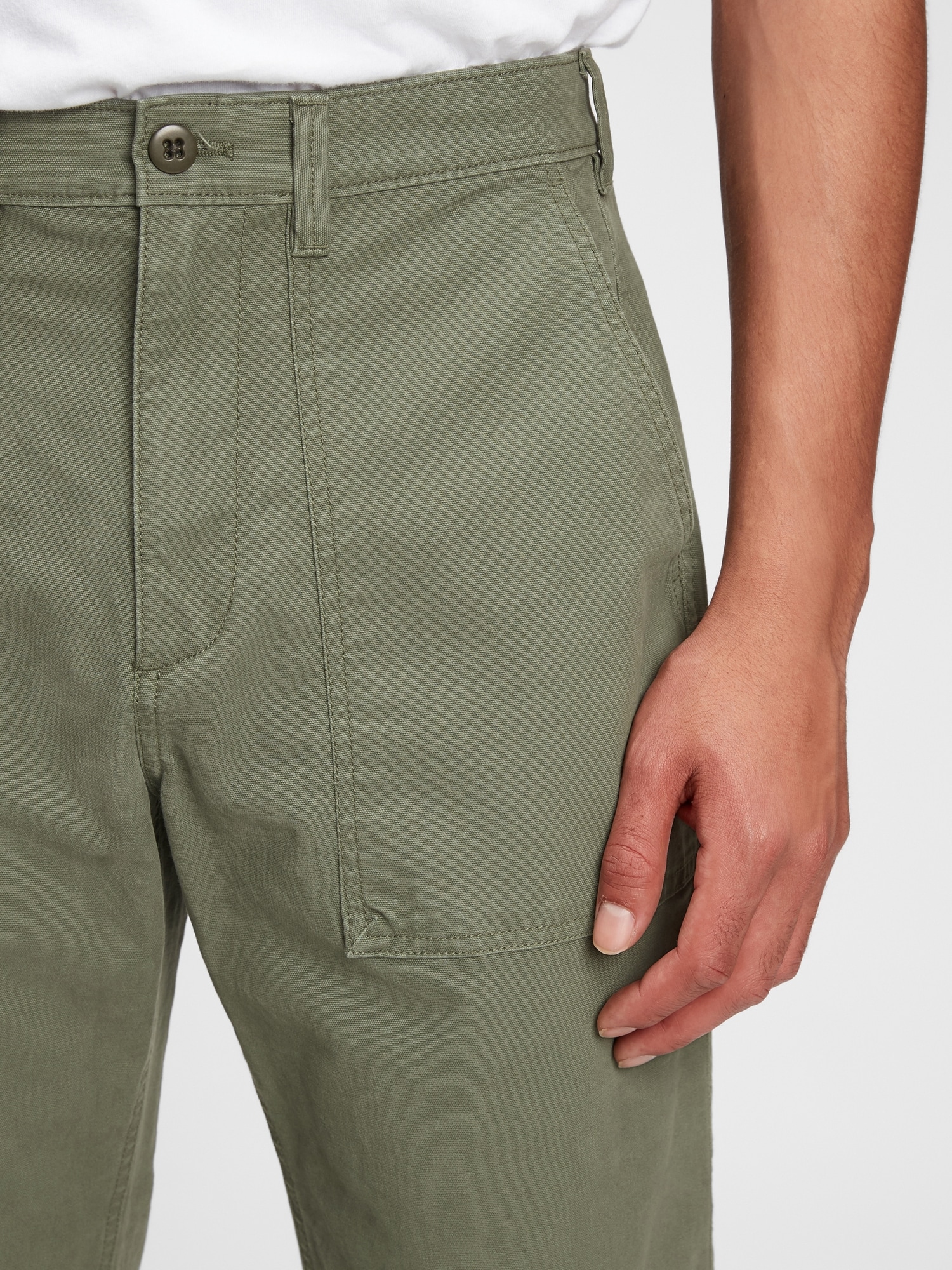 Utility Pants in Straight Fit with GapFlex