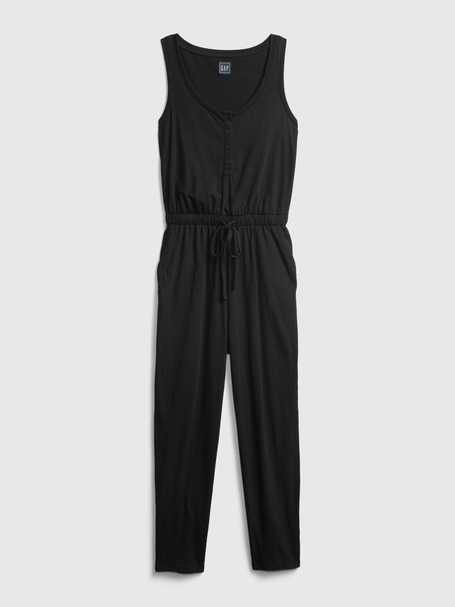 Black overalls sale gap