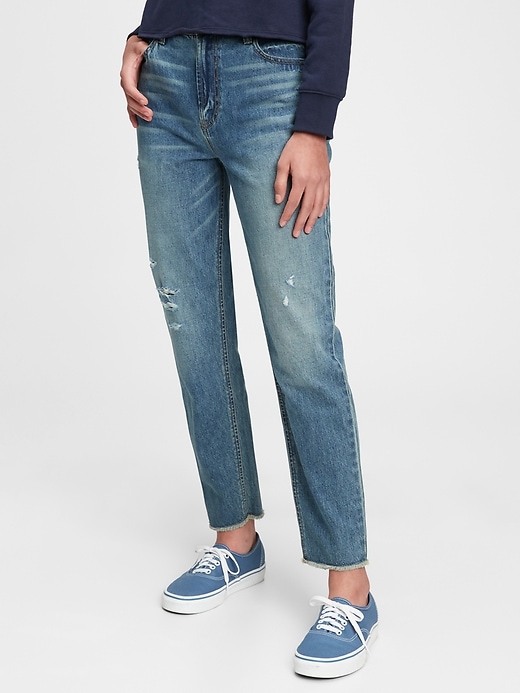 High rise mom sales jeans gap