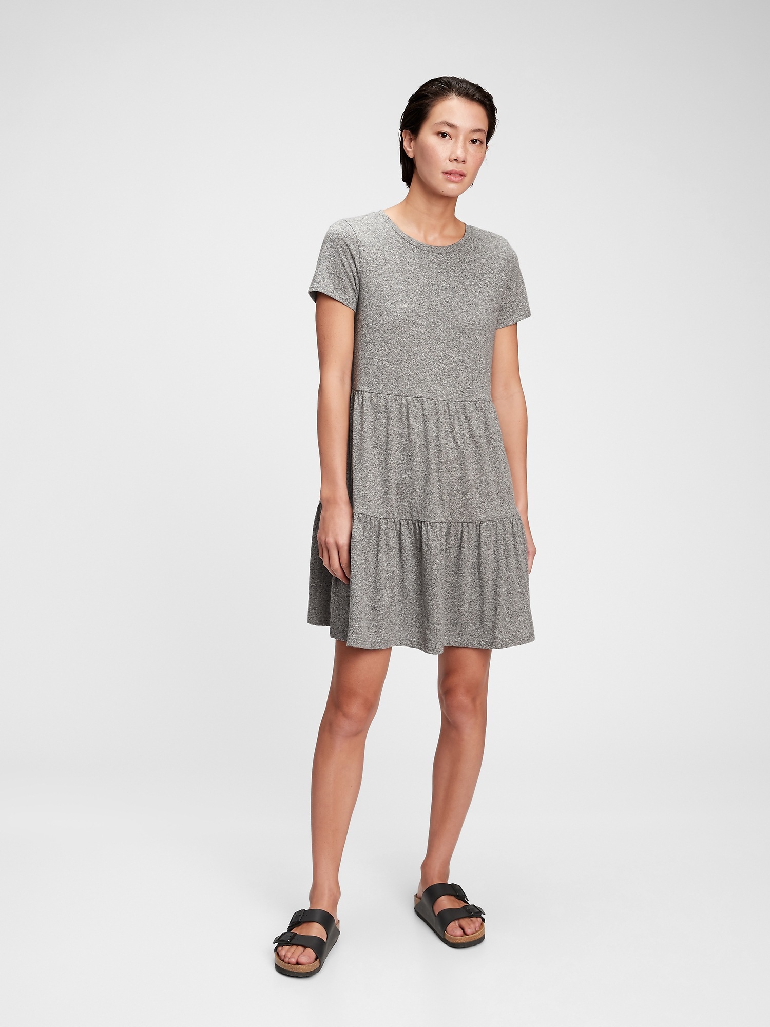 gap tiered mini dress