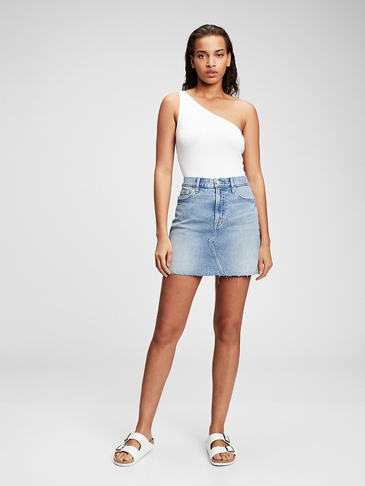 Gap Denim Mini Skirt with Washwell&#153. 1