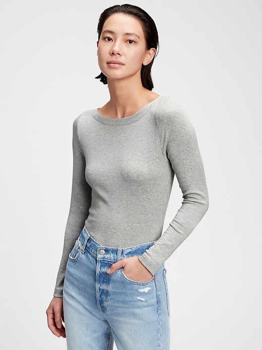 Modern Boatneck T-Shirt | Gap