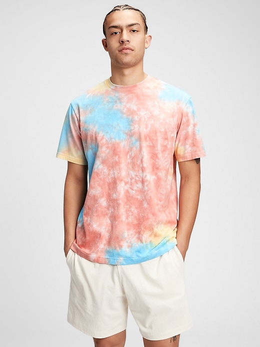 Gap 100% Organic Tie-Dye T-Shirt. 1