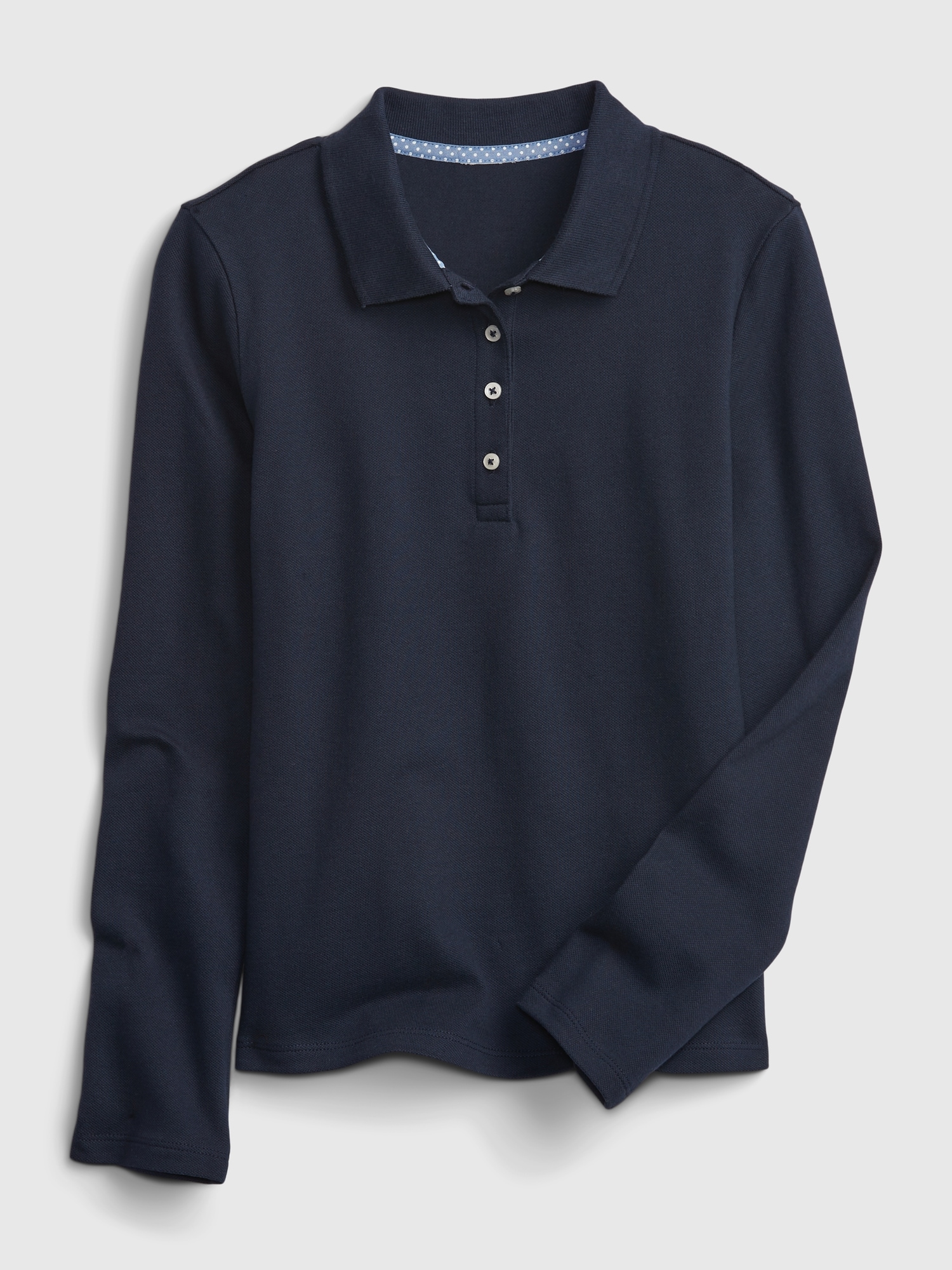 Gap Kids Uniform Polo Shirt blue. 1