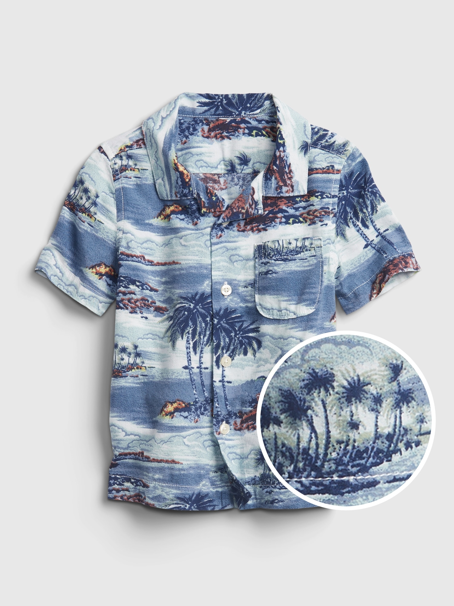 Toddler Print Woven Shirt