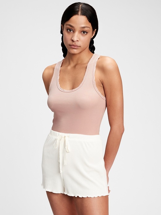 Gap Forever Favorite Support Tank Top gray - 688900032