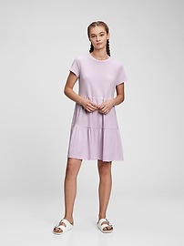 gap tiered mini dress