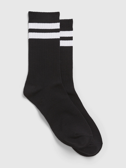 Image number 2 showing, Athletic Logo Crew Socks