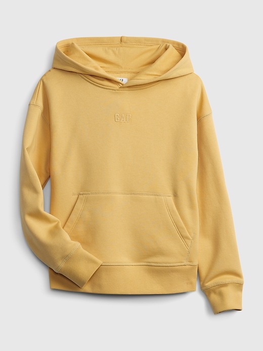 View large product image 1 of 1. Kids Embroidered Gap Logo Hoodie