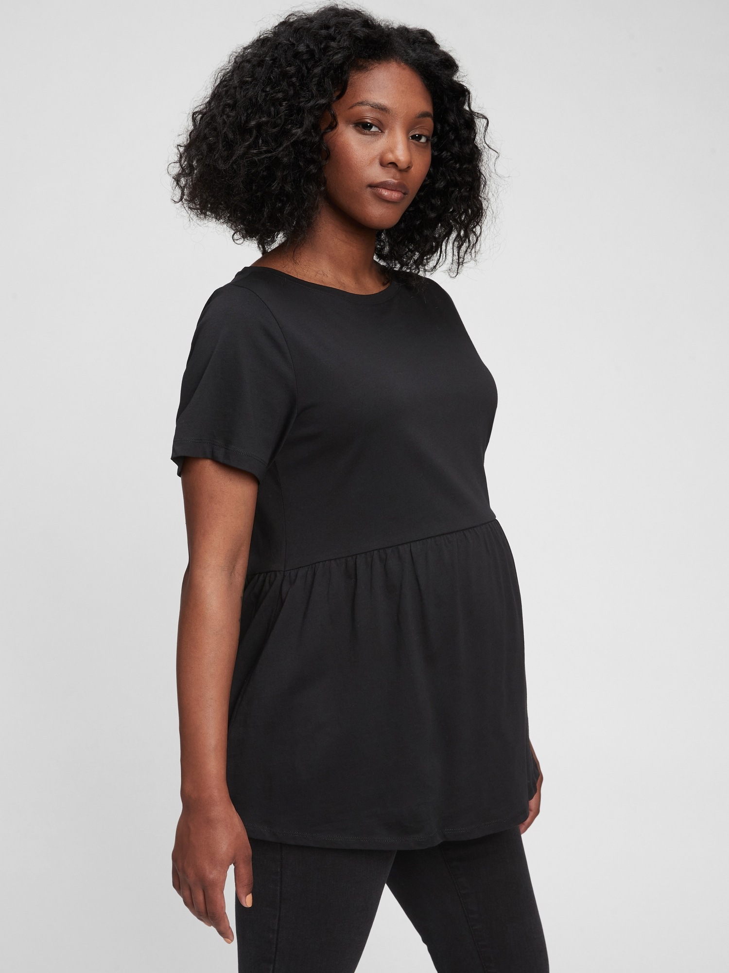 Maternity peplum sale