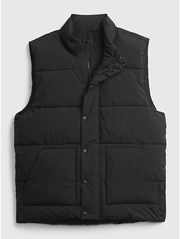 Recycled Nylon Puffer Vest