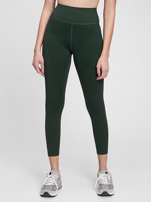 Gap Solid Green Leggings Size XS - 43% off