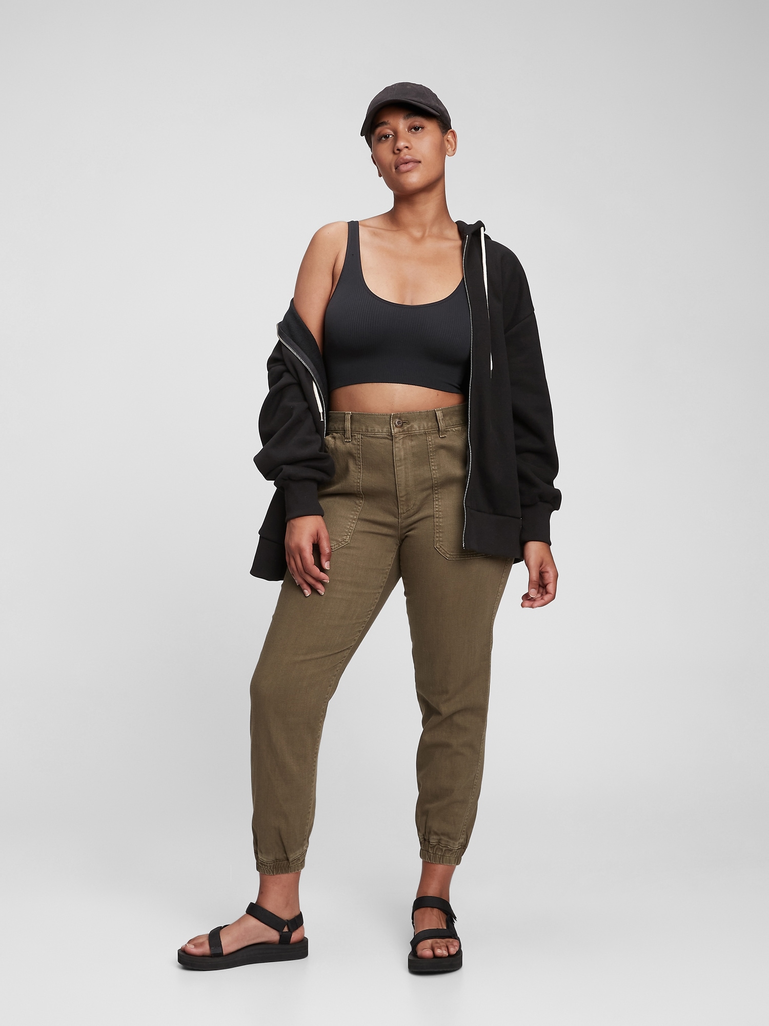 Organique - Lyocell Oversized Jogger Trousers