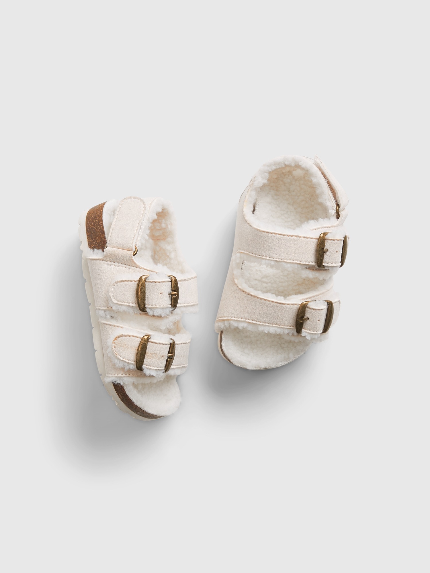 Sherpa lined hot sale sandals