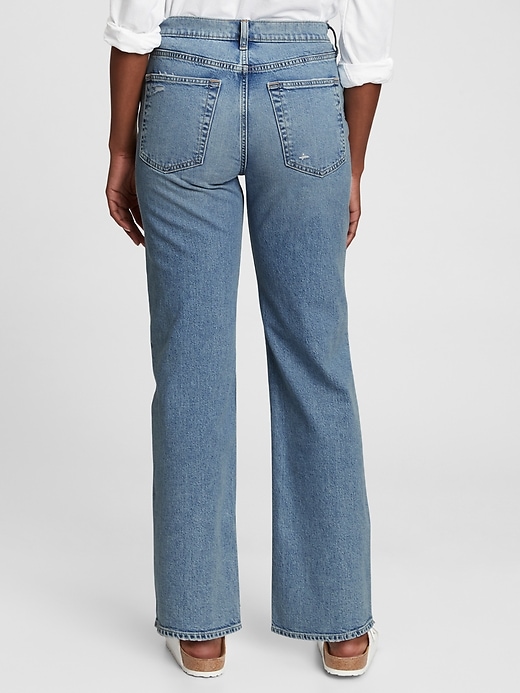 Image number 2 showing, Mid Rise '90s Loose Jeans with Washwell in Organic Cotton