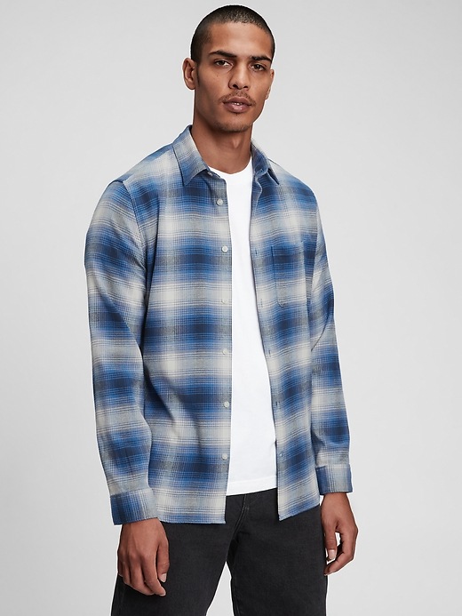 Brushed Flannel Shirt