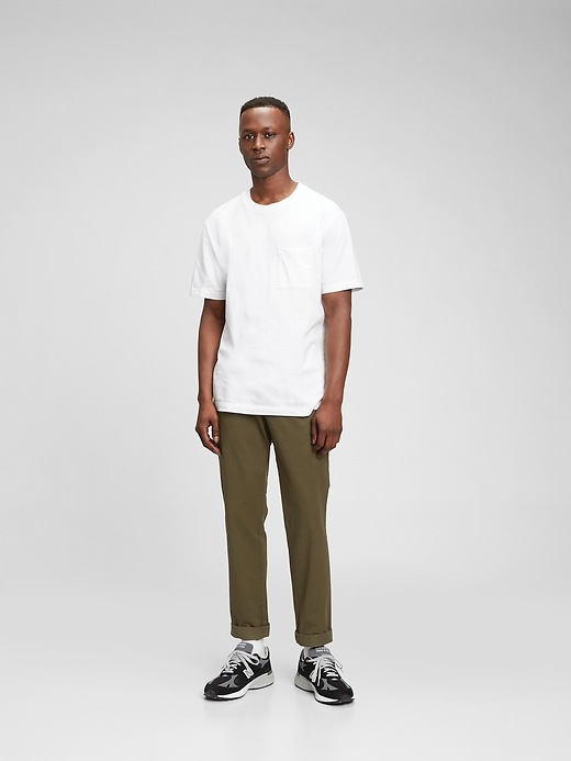 Modern Khakis in Slim Fit with GapFlex