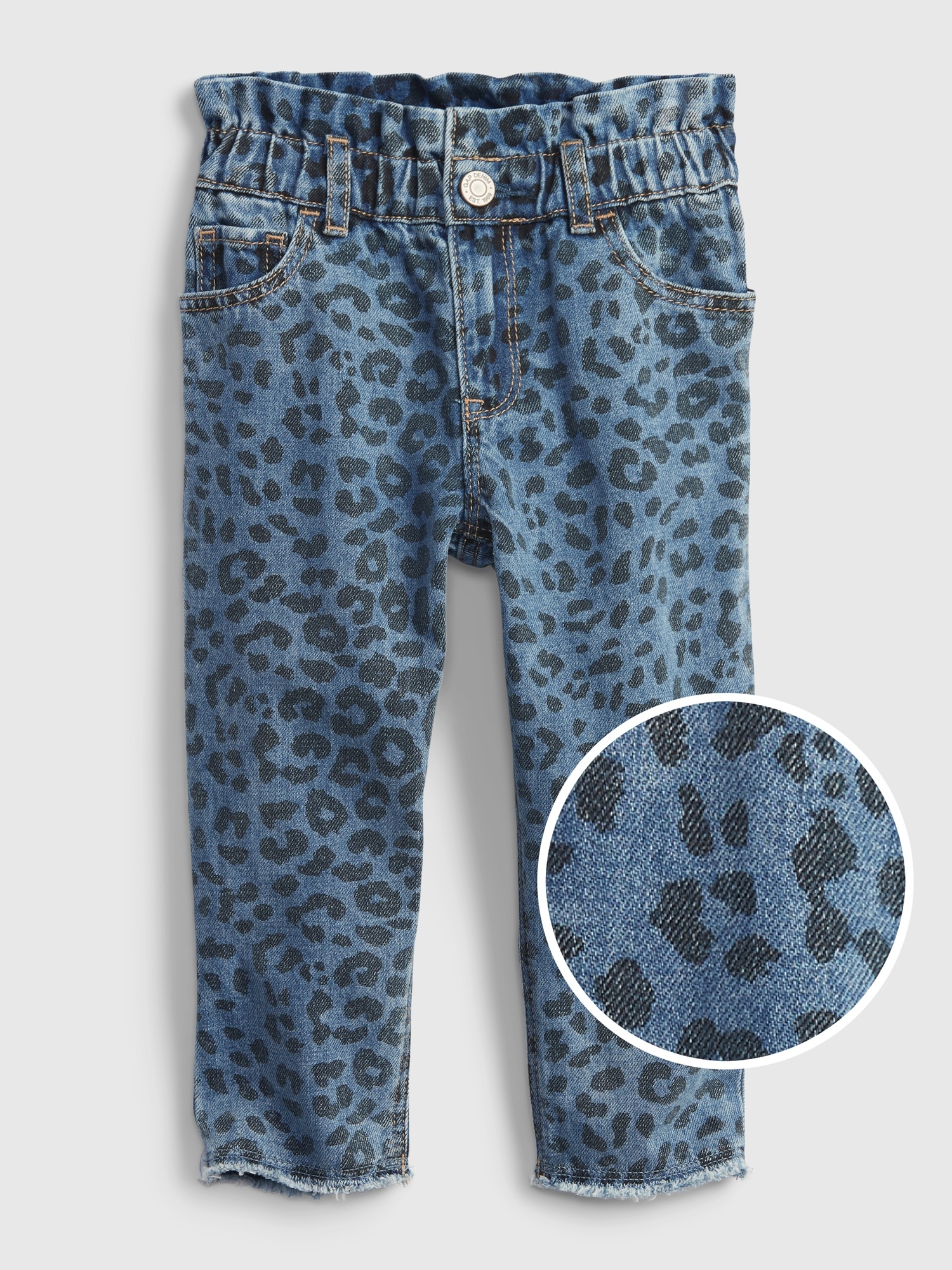 Gap leopard print store jeans