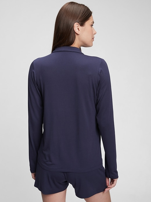 Image number 2 showing, Maternity Modal PJ Shirt