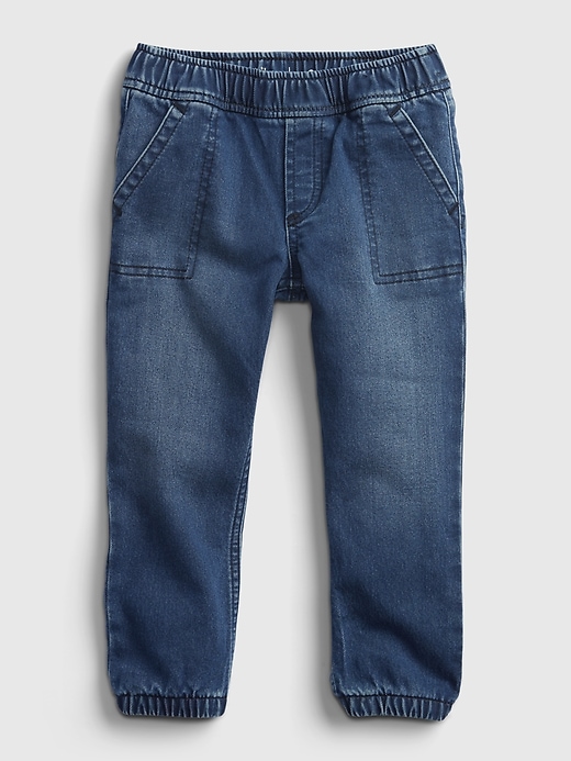 Gap Toddler Everyday Denim Joggers with Washwell&#153. 1