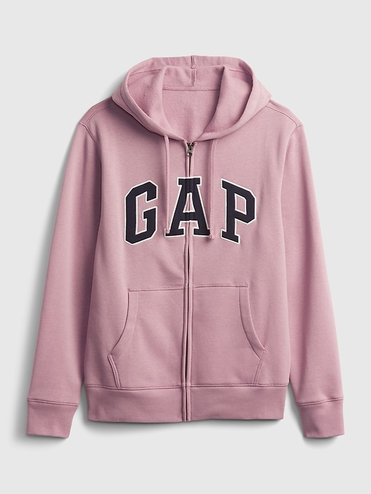 Gap logo 2024 zip hoodie