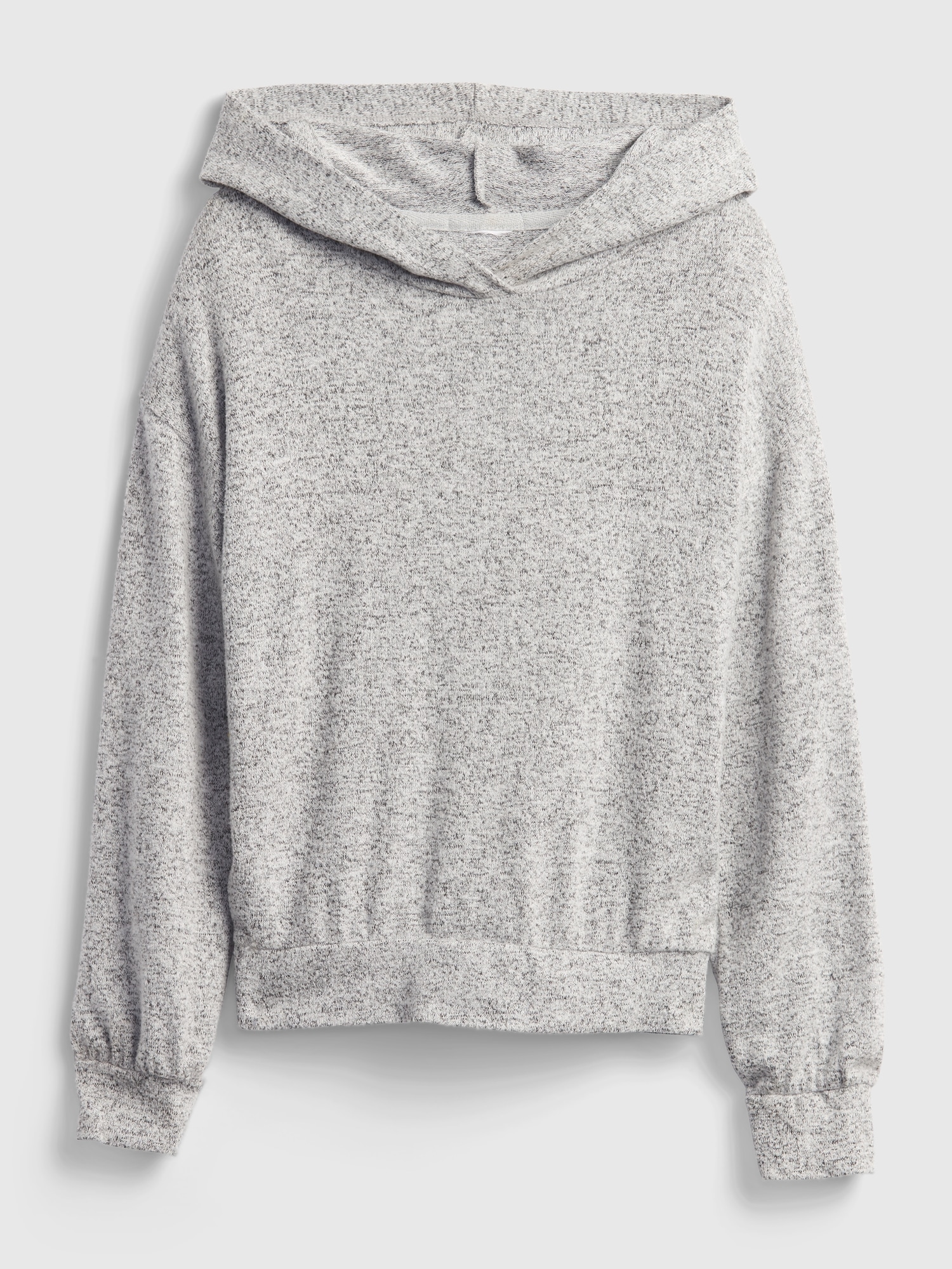 Gap Kids Softspun Hoodie gray. 1