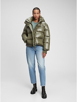 gap womens puffer coat