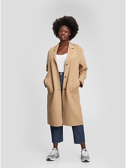 Gap wool coat on sale womens