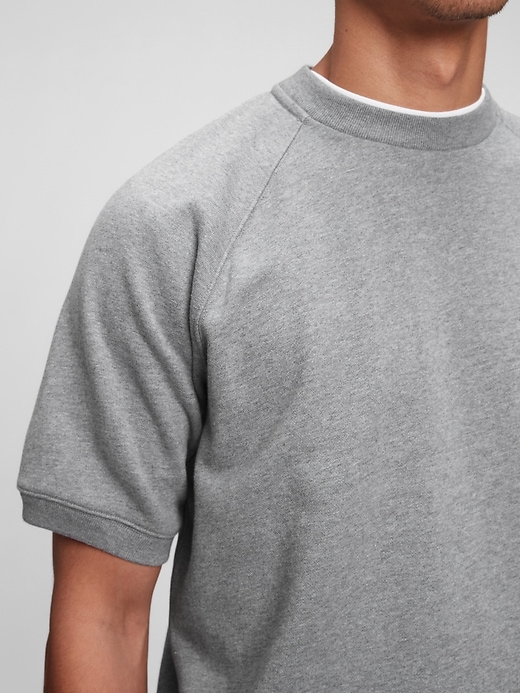 WIMAMP short sleeve terry sweatshirt-