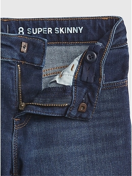 Kids Mid Rise Super Skinny Jeans