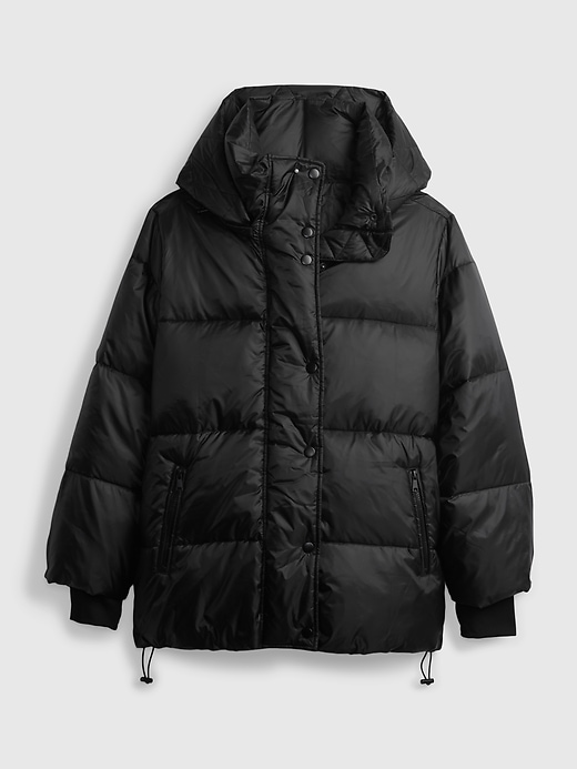 Recycled Oversized Heavyweight Puffer Jacket | Gap