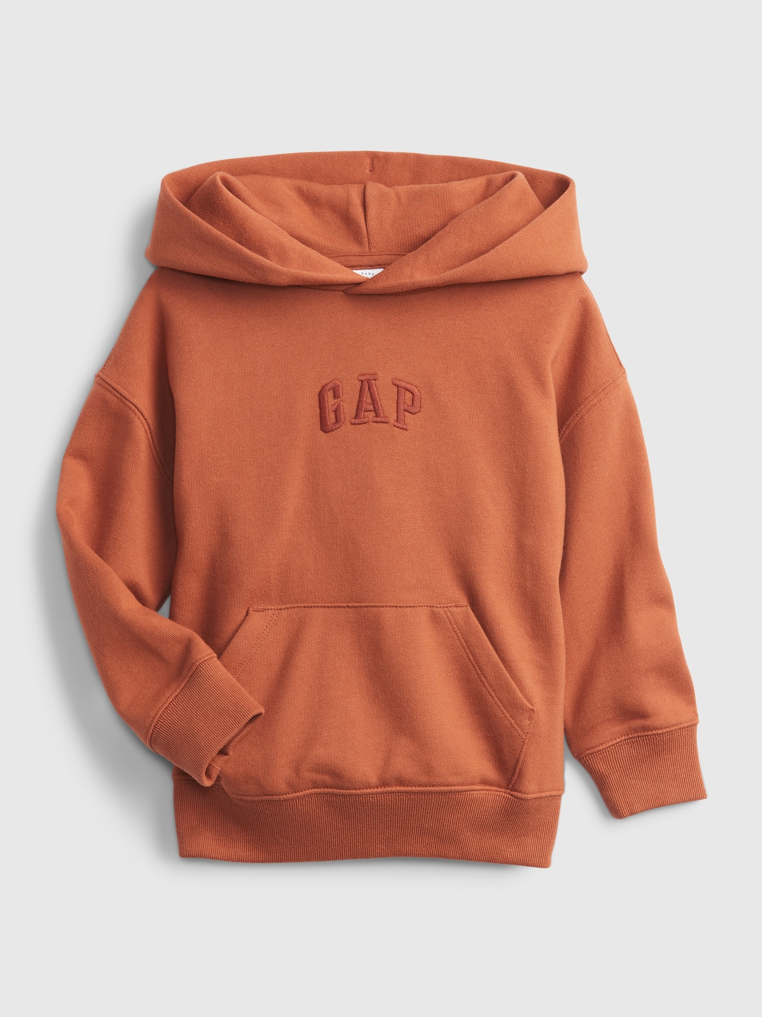 Orange best sale gap hoodie