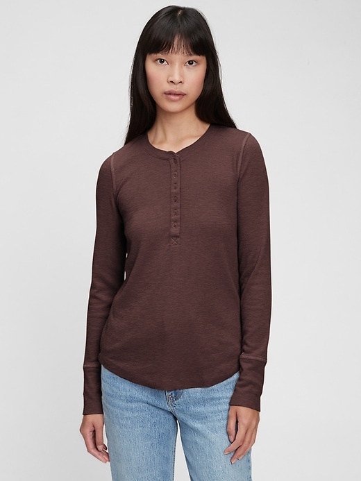 Rib Henley T-Shirt