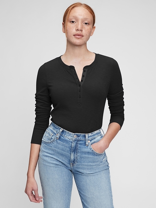 gap henley tee