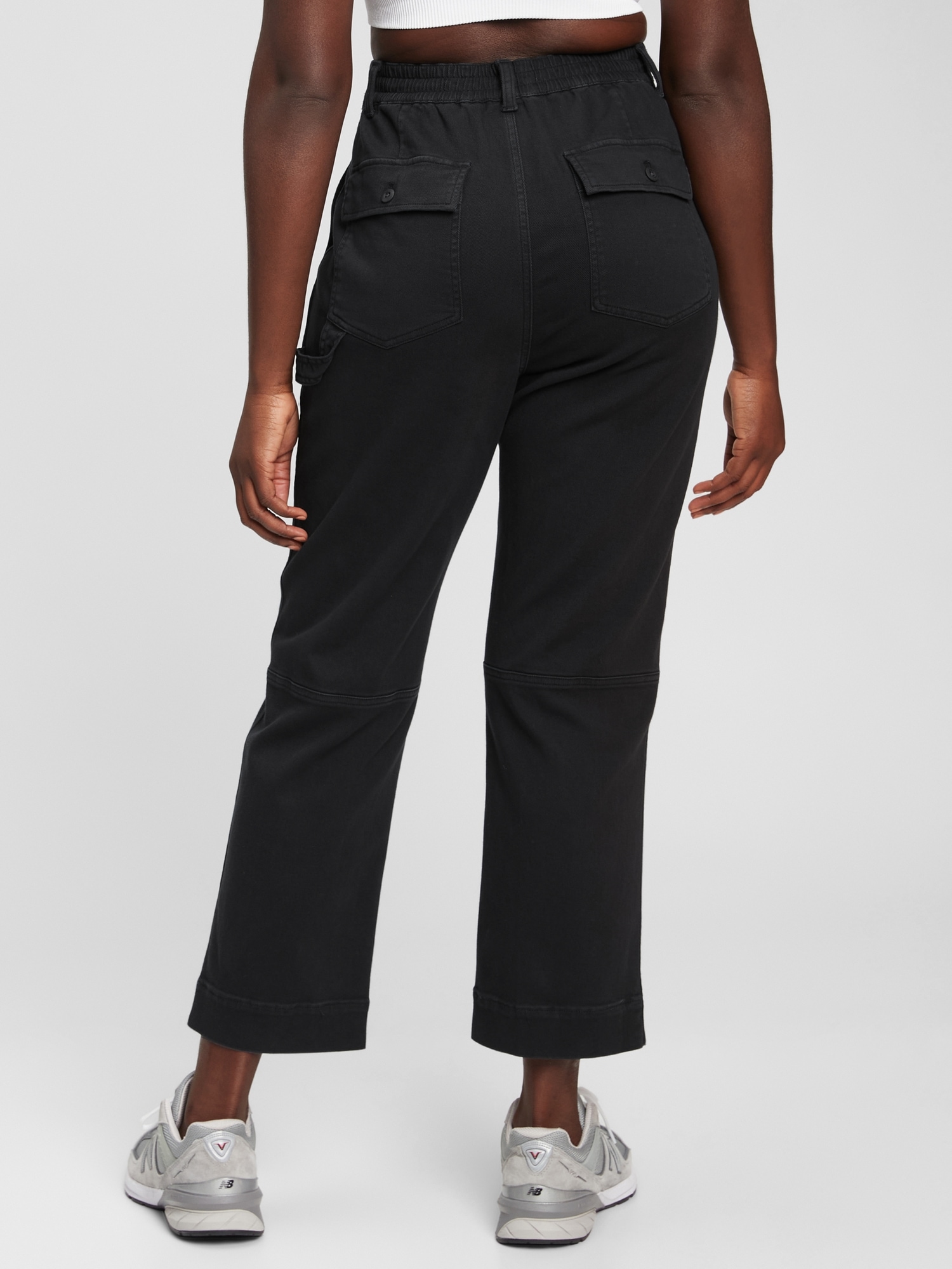 high rise carpenter pants gap