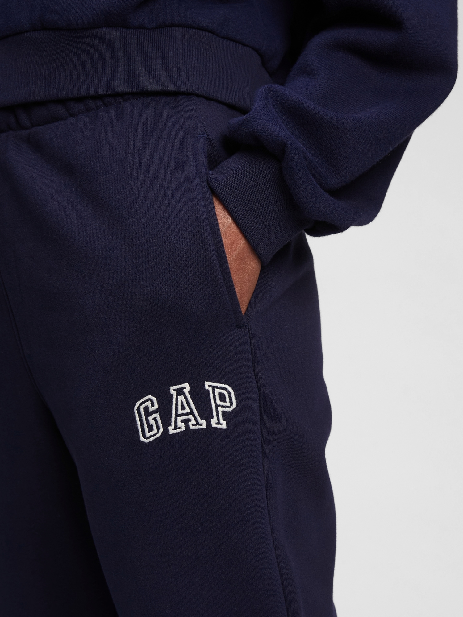 High Rise Gap Logo Joggers