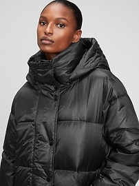 gap heavyweight puffer jacket