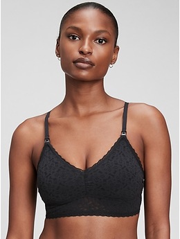 gap maternity lace nursing bra